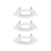 Paulmann GU10 inbyggnadslampa 3-pack stel vit