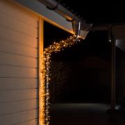 Konstsmide Christmas LED-ljusslinga utomhus 200 lampor svart/bärnsten