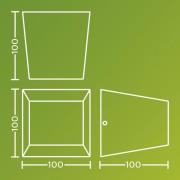 Philips LED-utomhusvägglampa Alix UE, antracit, aluminium, IP44