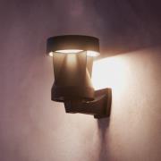 Philips LED-utomhusvägglampa Avery, svart, IP44
