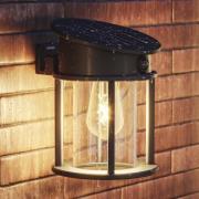 Philips LED-utomhusvägglampa Geri UE Sensor, rund, IP44