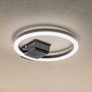 Lindby LED-taklampa för utomhusbruk Finian, Ø 31 cm, CCT, dimbar