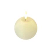 STERNTALER LED-vaxljus, vitt, höjd 9 cm, kula, batteri