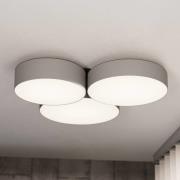 EGLO connect Smart LED-taklampa Barbano-Z, grå