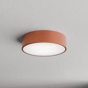 TEMAR LIGHTING Cleo 300 taklampa, koppar, sensor, IP54, Ø 30 cm, metal...