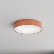 TEMAR LIGHTING Cleo 400 taklampa, koppar, sensor, IP54, Ø 40 cm, metal...