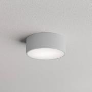 TEMAR LIGHTING Cleo 200 taklampa, grå, sensor, IP20, Ø 20 cm, E27