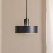 SIGMA Hänglampa Rif M, antracit, 1 lampa, Ø 25 cm, stål