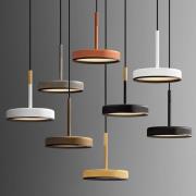 OLEV LED-hänglampa OVERFLY, vit, Ø 15 cm, metall, 927, dimbar