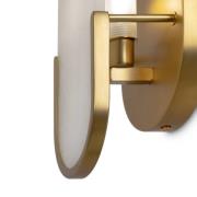 Maytoni vägglampa Marmo, guld, metall/sten, höjd 30,5 cm