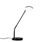 FISCHER & HONSEL LED-bordslampa Sorento, sandgrå, höjd 48 cm, CCT dimb...