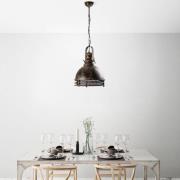 Opviq Hänglampa Saglam, 1 lampa, antik mässing, Ø 30 cm, metall