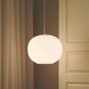 DFTP by Nordlux Pendellampa Navone, vit, glas, Ø 40 cm, 1-ljus