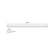 OSRAM LED-våtrumslampa SUBMARINE INTEGRATED, 118 cm, IP65
