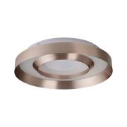 Brilliant LED-taklampa Onix, Ø 40 cm, roséguld, metall