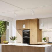 Paulmann lampskärm U-Rail Alvaro vit/guld DecoSystems