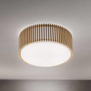 ORION Taklampa Tarta, Ø 50 cm, trä, textildiffusor, 4 x E27