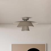Luminex Taklampa Plato, beige, metall, Ø 38 cm, E27