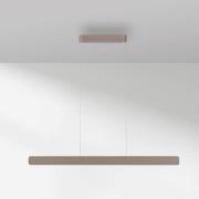 Paul Neuhaus LED-hänglampa Q-Stretto, brons, 120 cm
