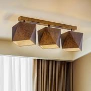 Lamkur Taklampa Thea, 3 lampor, svart