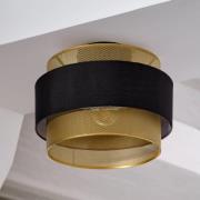 OSRAM taklampa Decor Hornet, 1-lampa, svart/guld