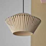 OSRAM hänglampa Decor Stripes Ø 30,5 cm, beige, textil, E27