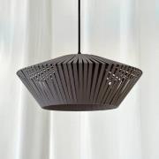 OSRAM hänglampa Decor Stripes Ø 40,5 cm, grå, textil, E27