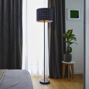 OSRAM golvlampa Decor Felt Weaving Cans, grå, 1 lampa, E27