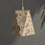 OSRAM hänglampa Decor Gleam Box, terrazzo, beige, E27