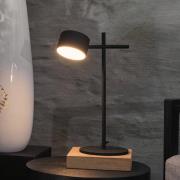 OSRAM LED-bordslampa Decor Kyoto, aluminium, svart, dimbar