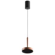 LOOM DESIGN LED-pendellampa Nyx P1, brons, aluminium
