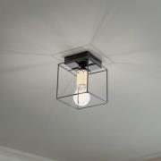 Euluna Mika taklampa svart/guld 1 lampa