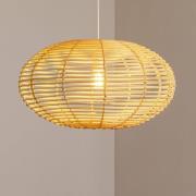 Nowodvorski Lighting Hänglampa RATTAN, Ø 60 cm, naturbrun, rotting, E2...