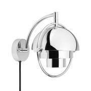 Gubi Vägglampa Multi-Lite, krom, metall, G9
