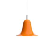 VERPAN hänglampa Pantop, orange, Ø 23 cm, metall, E14