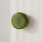 ALDEX Vägglampa BonBon, grön, Ø 16 cm, glas