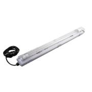 MEGAMAN plantlampa Rocca, bredd 7 cm, 1 x T8, IP65