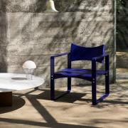 Verpan LED-batteridriven bordslampa WIRE, vit, höjd 25 cm, IP44