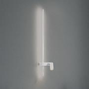 Nowodvorski Lighting Vägglampa EASY LEFT, vit, bredd 80 cm, metall, GU...