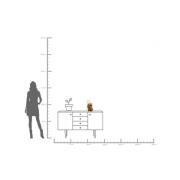 KARE bordslampa Animal Sloth, guldfärgad, 30 cm hög, E14