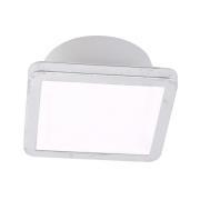 LightMe taklampa Aqua Uno, 11x11 cm, blad silver, IP44