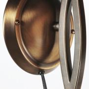 Steinhauer Vägglampa Anthea, brons, krämfärgad, metall, glas, E27