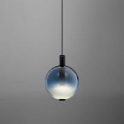 OLEV LED-hänglampa BEAM STICK NUANCE, blå, Ø 20 cm, 927