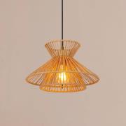 Lucide Hänglampa Tasman, Ø 32 cm naturfärgad, papper