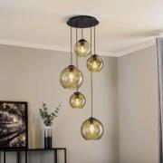 Nowodvorski Lighting Hänglampa Vetro i glas, 5 lampor