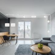 Trio Lighting Rälssats DUOline Hotel/Tommy, vit, 4 m, 7 lampor, E27/E1...