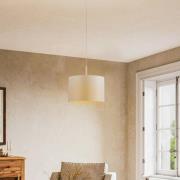 Nowodvorski Lighting Hänglampa Alice, Ø 37,5 cm, vit