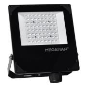 MEGAMAN utomhus LED-spot Hugo, 50 W, 4000 K, IP66
