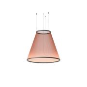 Vibia LED-hänglampa ARRAY rödbrun 107x124cm kon 927 dimbar