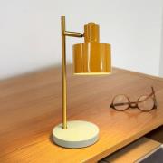 Dyberg Larsen LED-bordslampa Ocean Mini, curry/turkos